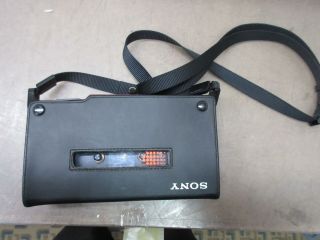 Rare Sony Wm - D6c Walkman Professional Cassette Player & Recorder W/ Case