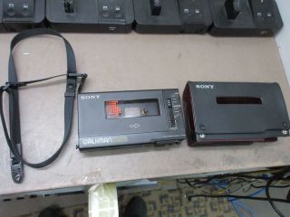RARE SONY WM - D6C WALKMAN Professional Cassette Player & Recorder w/ Case 4