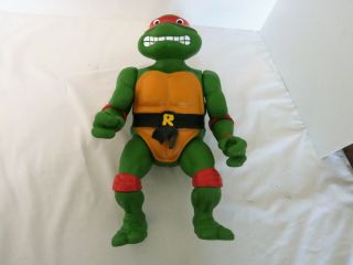 Rare Vintage 1989 Teenage Mutant Ninja Turtles 13 Inch Tall Raphael Big Fig Nm
