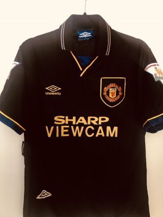 Manchester United Away Shirt 1993/1995 M Giggs 11 Jersey Classic Rare