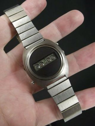 Rare Vintage Digital Watch 1970 