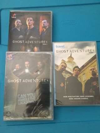 Ghost Adventures Rare Season 1 Plus Seasons 2 And 3 Zach Bagans