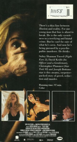 Liar ' s Edge (VHS) RARE Erotic Thriller Shannon Tweed NOT ON DVD OOP HTF 2