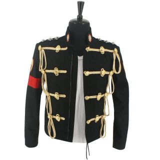 Mj Royal England Military Black Woolen Formal Dress Jacket Rare Gift