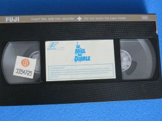LE MIEL DU DIABLE (THE DEVIL ' S HONEY) VHS G MEGA RARE FRENCH NTSC LUCIO FULCI 3