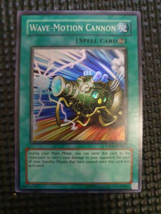 Yugioh - Wave - Motion Cannon - Cp05 - En004 - Rare - Near
