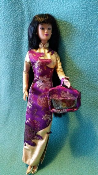 Yue Sai Wa Wa Asian American Doll 2001 " Braids And Treasures " 12 " No Box Rare
