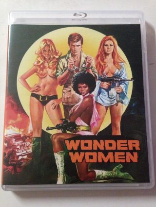 Wonder Women (1973) Blu - Ray/dvd Vinegar Syndrome Oop Rare Sid Haig