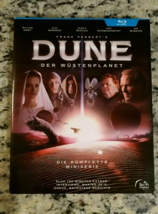 Dune The Complete Mini - Series [blu - Ray] (2000) Region,  Rare German Release