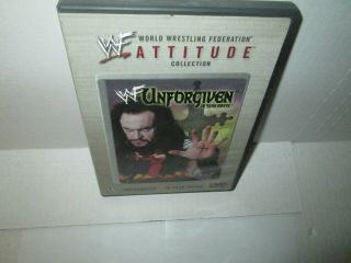 Wwf - Unforgiven 1998 Rare Wrestling Dvd Dude Love Undertaker Kane Sable