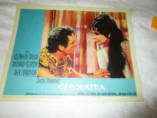 Cleopatra,  Elizabeth Taylor,  Rurton,  Lobby 2,  Rare Blue Set,  1964