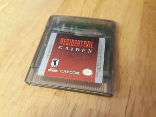 Resident Evil Gaiden Nintendo Game Boy Color Cartridge Only Authentic Rare