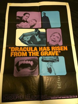 Dracula Has Risen From The Grave Movie Poster 