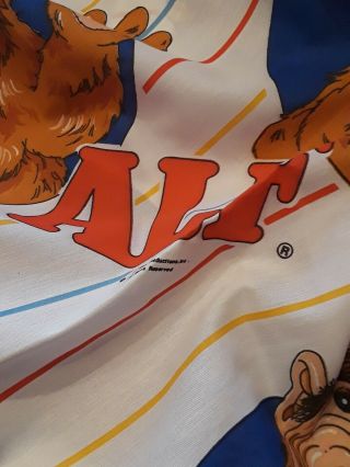ALF Bed Sheet Set FULL Size Flat/Fitted/2 Pillowcases RARE 3