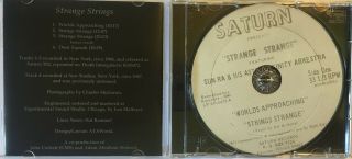 Sun Ra and His Astro Infinity Arkestra Rare CD Strange Strings MONO Atavistic 2