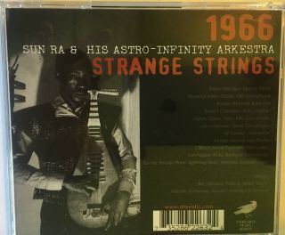 Sun Ra and His Astro Infinity Arkestra Rare CD Strange Strings MONO Atavistic 3