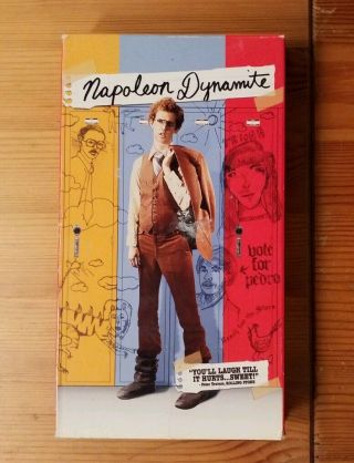 Napoleon Dynamite (vhs,  2004) Rare And Htf Cult Comedy