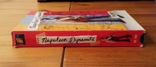 Napoleon Dynamite (VHS,  2004) Rare and HTF Cult Comedy 3