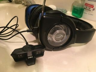 Afterglow Karga Pl048 - 004 Headset W/ Xbox One Cable Adaptor For Pdp Blue - Rare