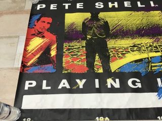 BUZZCOCKS - PETE SHELLEY - PLAYING LIVE RARE OFFICIAL POSTER 40”x 30” 1m x 75cm 2
