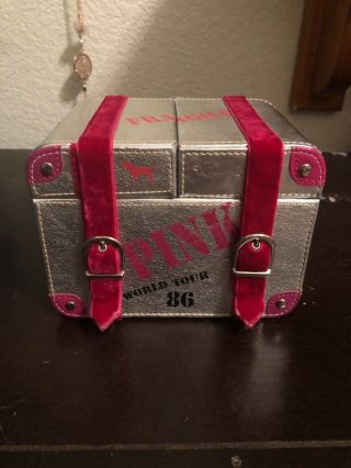Rare Victoria Secret Pink World Tour 86 Jewelry Box Royalty Collectibles