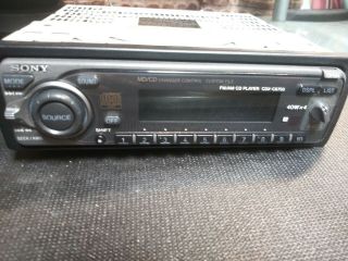Sony Cdx - 6750 Cd Player In Dash Receiver Mp3 Player Old School Rare