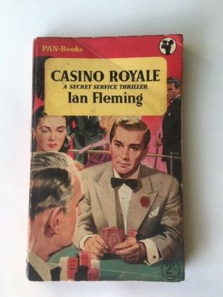 Casino Royale By Ian Fleming Rare Pan First Edition 1955 (1st Print) Vgc