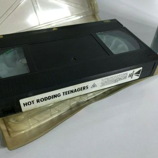 RARE VHS 1980s - TEENAGE MUTANT NINJA TURTLES - 2X CLAMSHELL MOVIE TAPES 2