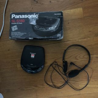Panasonic Sl - S170 Portable Cd Player Mash Xbs W/ Marlboro Logo Rare