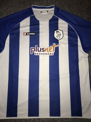 Sheffield Wednesday Home Shirt 2007/08 2x - Large Rare And Vintage