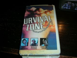 Survival Zone VHS - Rare Horror Post Apocalyptic Cult Prism Clamshell Biker Gore 2