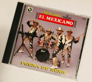 Mi Banda El Mexicano Fuera De Serie Cd 1995 Musart Latin Spanish Rare