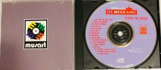 Mi Banda El Mexicano Fuera De Serie CD 1995 Musart Latin Spanish Rare 2