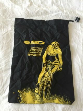Sidi Shoe Boot Bag Rare Chris Froome Tour De France Team Sky Pinarello