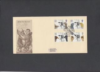 1982 Charles Darwin Veldale First Day Cover.  Rarely Seen.