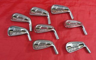 Rare Snake Eyes Rh 685 & 685x Forged & Os Milled Golf Irons Heads Only 3 - Pw