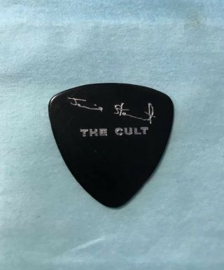 Rare The Cult Jamie Stewart Sonic Temple 1989 Tour Guitar Pick