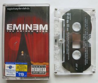 Eminem - The Eminem Show.  2002 Rare Thai Cassette Tape Inc.  Thai Text Inlay Card