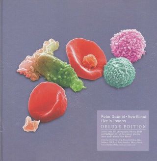 Peter Gabriel Blood Rare Oop Deluxe Ed 2 Cd,  Blu - Ray & Dvd 4 Disc Genesis