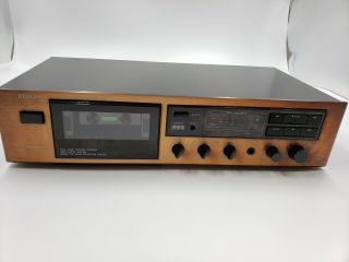 RARE Bronze Plated Denon DR - M07 Stereo Cassette Deck and Perfectly 2
