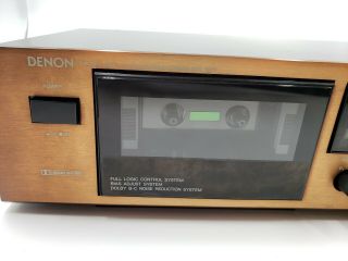 RARE Bronze Plated Denon DR - M07 Stereo Cassette Deck and Perfectly 3