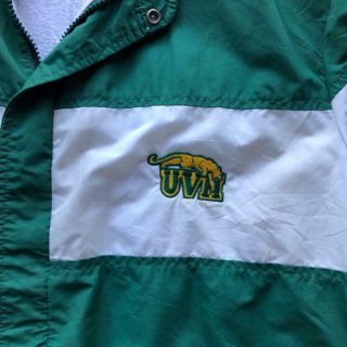 Rare USA Made VTG 80s/90s Champion Vermont Catamounts UVM Track Jacket XL 4