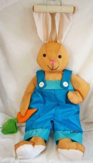 Vintage Rare 1998 Windsport 3 - D Easter Rabbit Bunny 40 " Windsock - No Fading