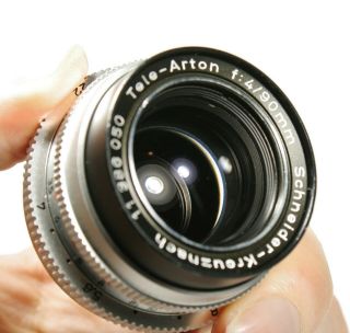 RARE Schneider - Kreuznach 90mm f/4 Tele Arton Portrait Lens Retina DKL Mount 3