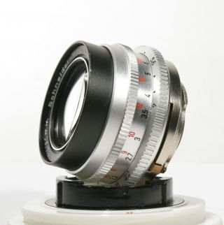 RARE Schneider - Kreuznach 90mm f/4 Tele Arton Portrait Lens Retina DKL Mount 7