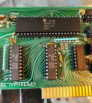 Rare Vintage Apple II Orbital Systems 2EZ Card Circuit Board 4