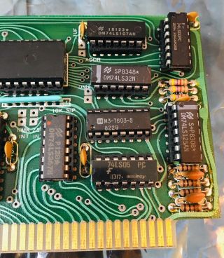 Rare Vintage Apple II Orbital Systems 2EZ Card Circuit Board 5