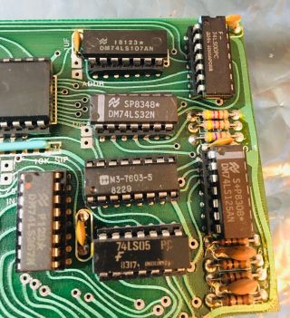 Rare Vintage Apple II Orbital Systems 2EZ Card Circuit Board 8