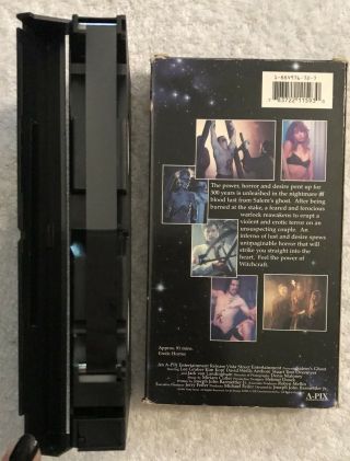 Witchcraft 8 Salem’s Ghost VHS Rare Horror Erotic Collectible Cult OOP 2