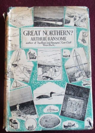 Rare Arthur Ransome Great Northern Hb Jonathan Cape 5th Impression 1948
